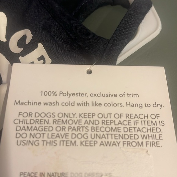 Summer Dog Dress “Peace In Nature” NEW X-Small - Picture 5 of 6